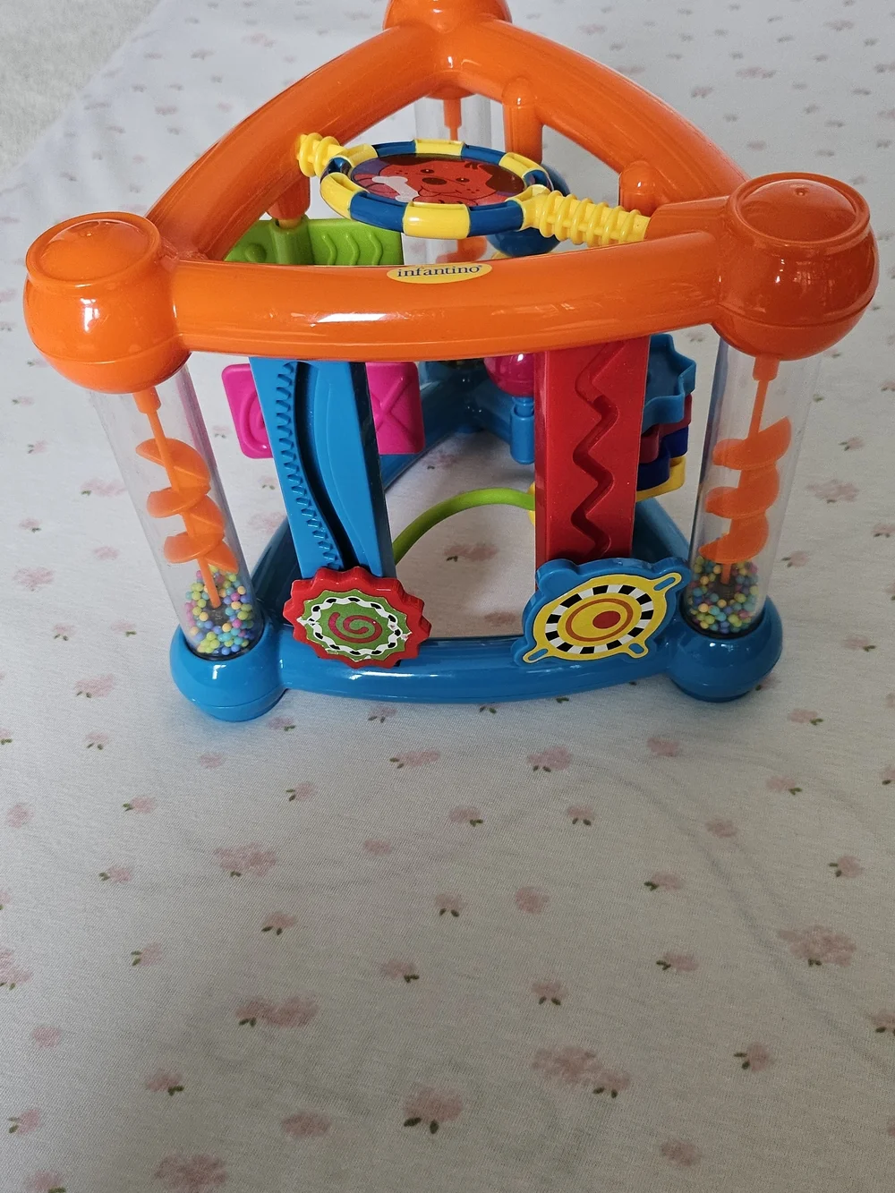 Colorful Interactive Kids Learning Toy Set - Red, Yellow, Blue